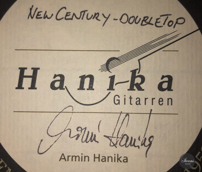 Classical guitar Hanika New Century doubletop 2020 29