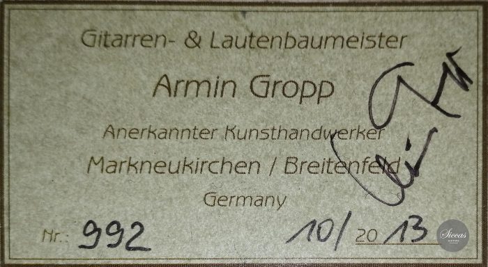 a armingropp 2013 label