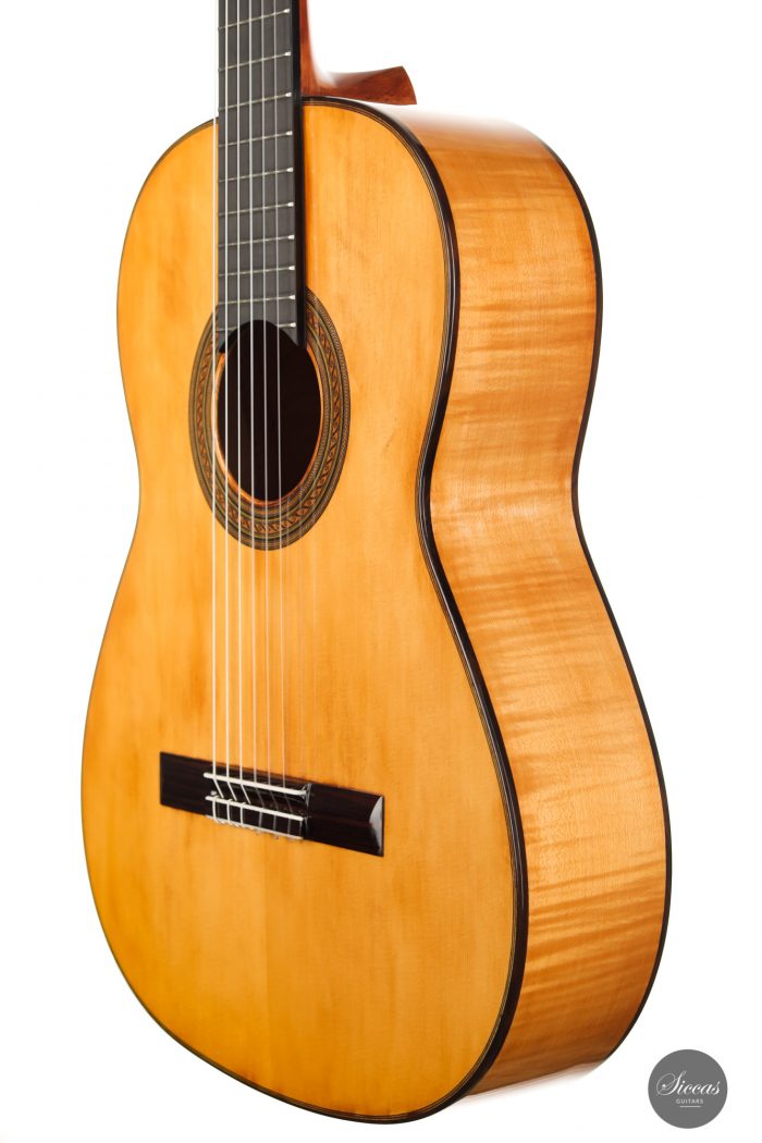 Classical guitar Wolfgang Jellinghaus Segovia Spruce Maple 2015 7
