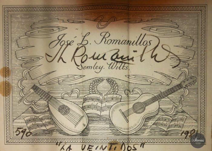 Classical guitar José Romanillos 1981 25