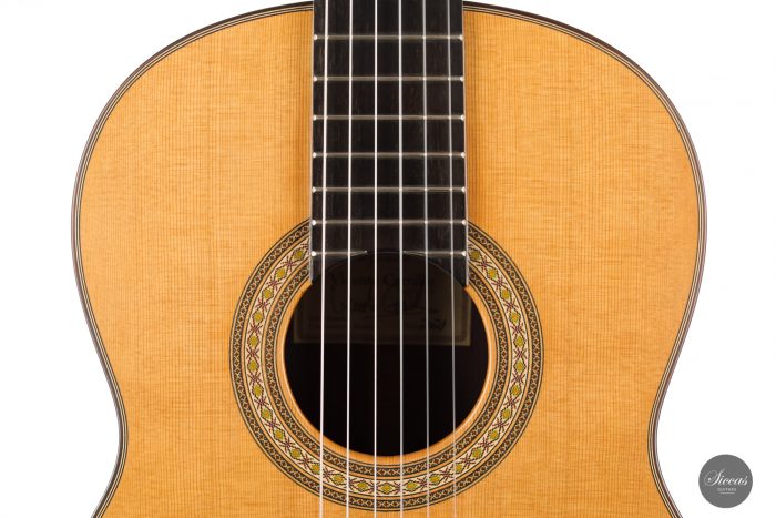Classical guitar Vicente Carrillo Estudio Cedar 2021 3