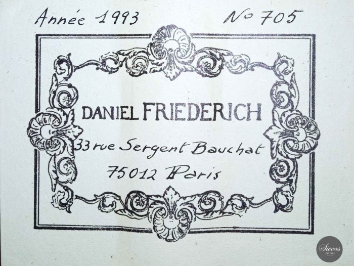 Daniel Friederich 1993 n.705 40