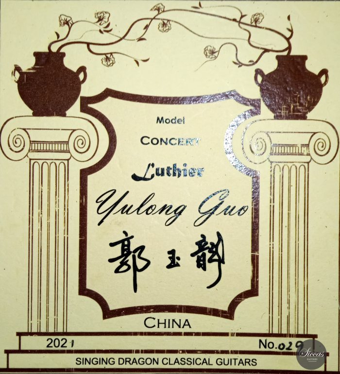 Yulong Guo Concert Cedar Ziricote n.29 30