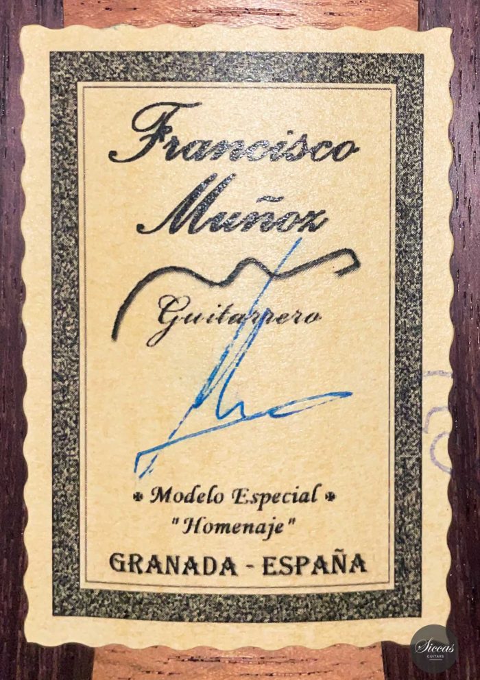 Francisco Munoz guitar 1