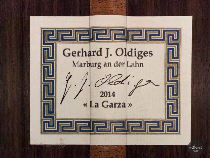 Gerhard J. Oldiges – 2014 La Garza 1