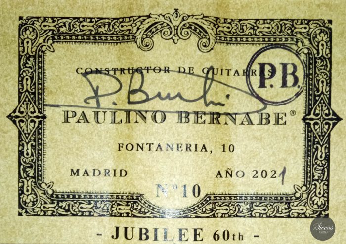 Paulino Bernabe 60th Jubilee Classical Guitar 22