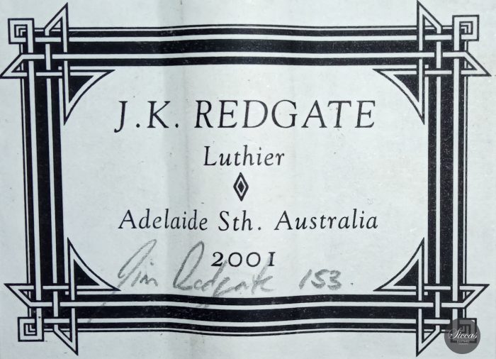 Jim Redgate 2001 Classical Guitar 30
