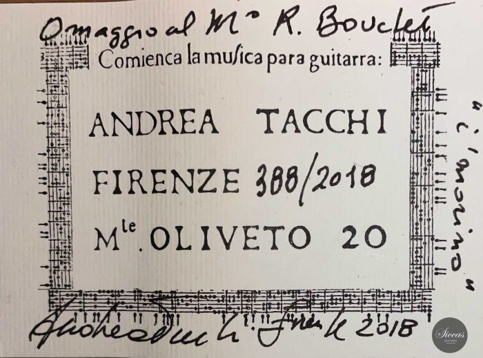 Andrea Tacchi 2018 22Bouchet22 No. 388 30