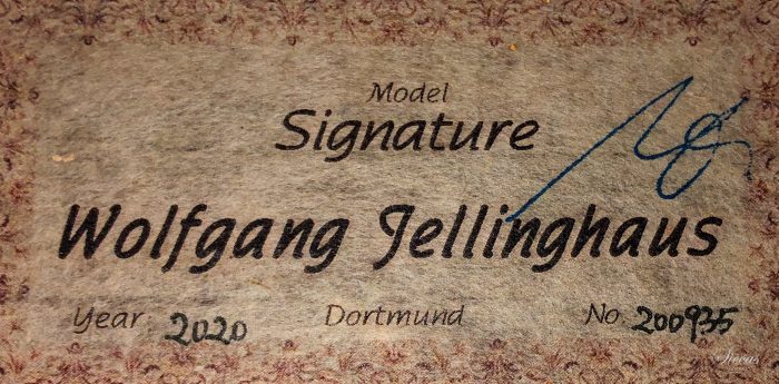 Classical guitar Wolfgang Jellinghaus 2020 25
