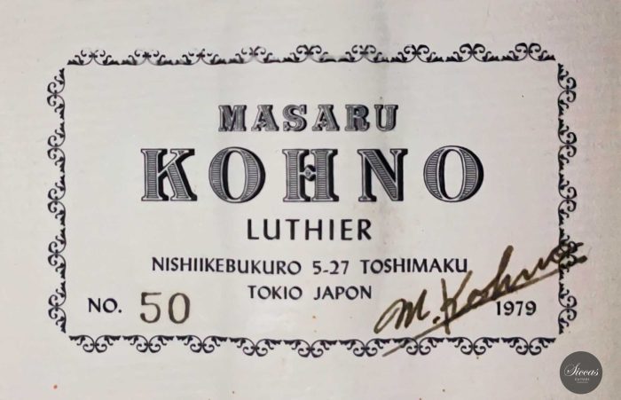 Masaru Kohno 1979 Model 50 30