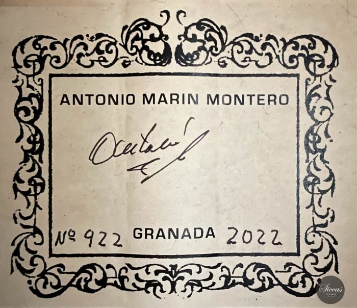 Antonio Marin Montero 2022 No. 922 30