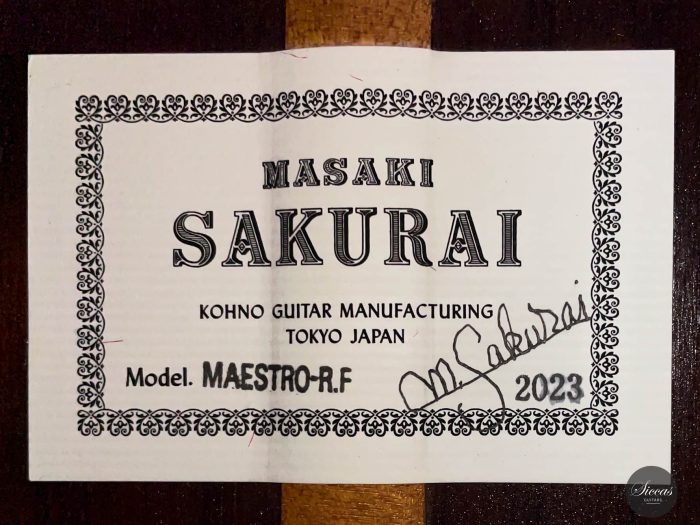 Masaki Sakurai 2023 Maestro RF Cedar 1