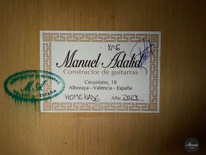 Manuel Adalid – 2023 Homenaje No. 6 1