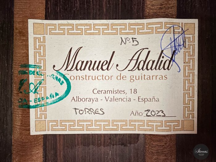 Manuel Adalid – 2023 Torres No. 5 1