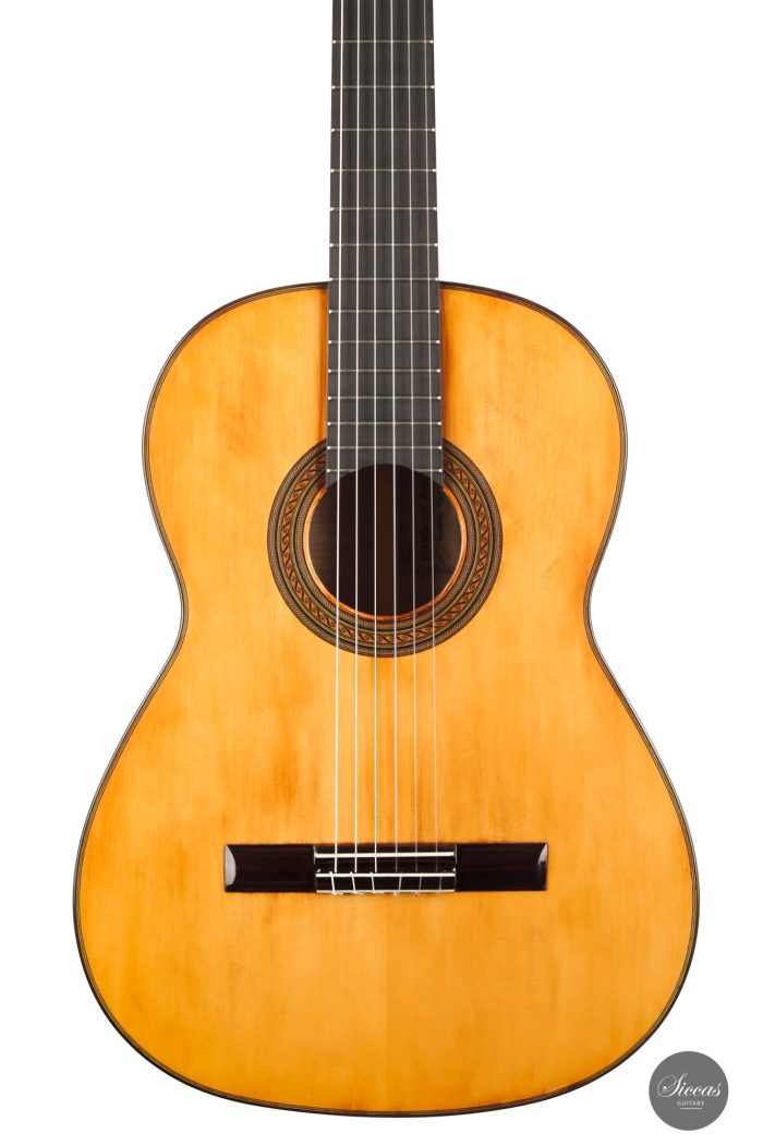 Classical guitar Wolfgang Jellinghaus Segovia Spruce Maple 2015 2