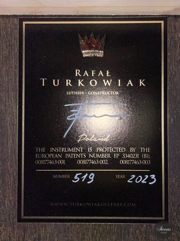 Rafal Turkowiak 2023 Black Diamond No. 519 Spruce Amboyna 65 cm 20