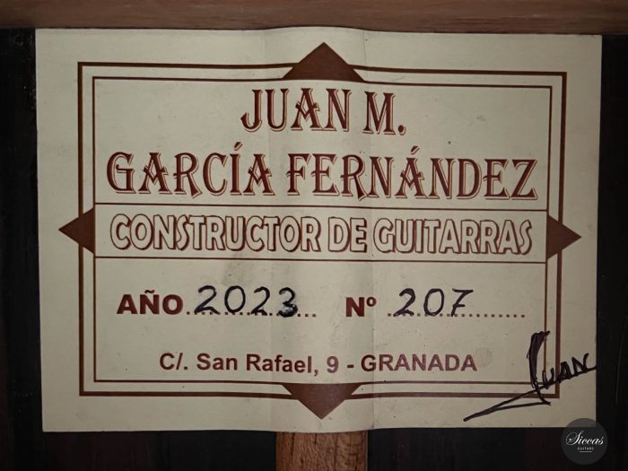 Juan M. Garcia Fernandez 2023 No. 207 1