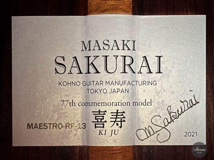 Masaki Sakurai 2021 Maestro RF 13 Ki Ju 64 cm 1