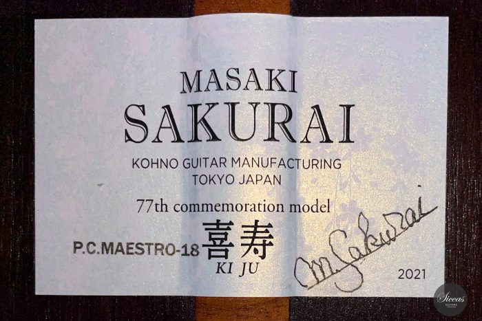 Masaki Sakurai 2021 P.C.Maestro 18 Ki Ju 64 cm 1