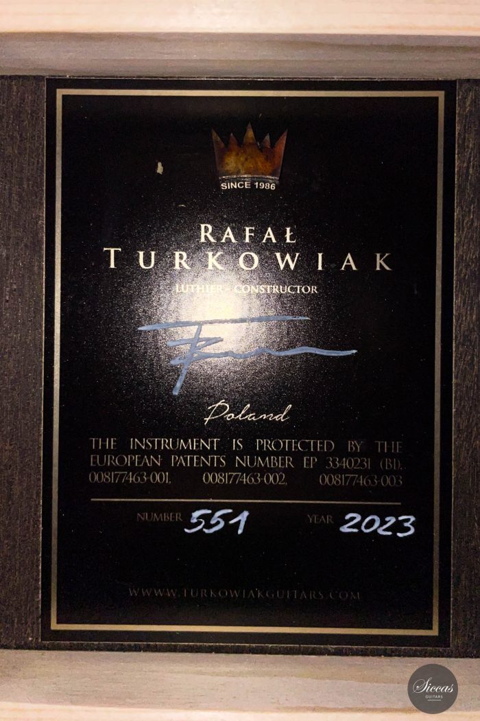Rafal Turkowiak 2023 The Queen of Guitars 65cm No. 551 30