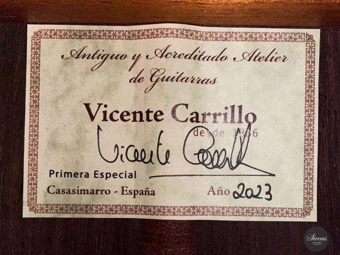 Vicente Carrillo Primera Especial 1