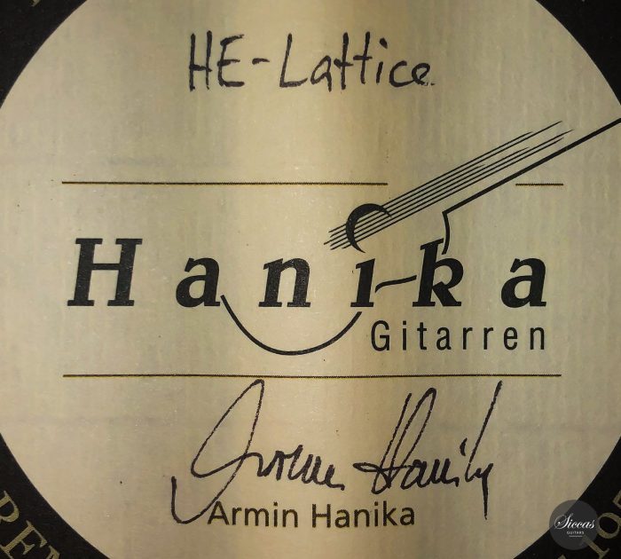 Classical guitar Armin Hanika HE Lattice 2021 25
