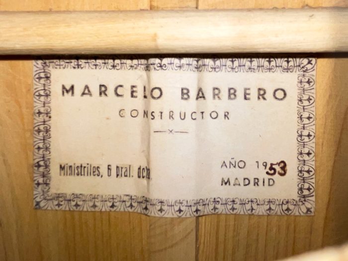 Marcelo Barbero 1953 Bandurria 1