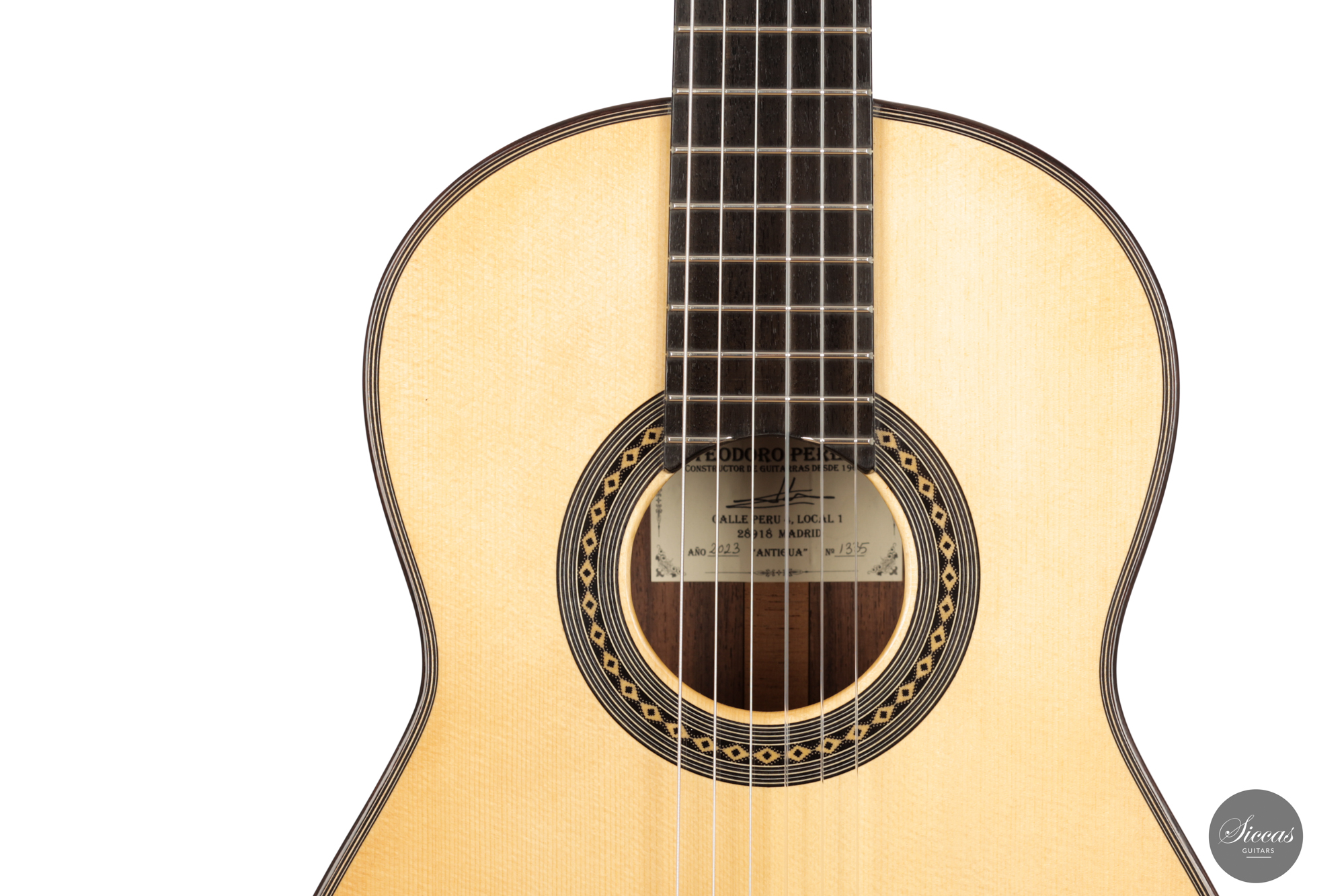 Teodoro Perez - 2023 Antigua No. 1335 at SICCAS GUITARS
