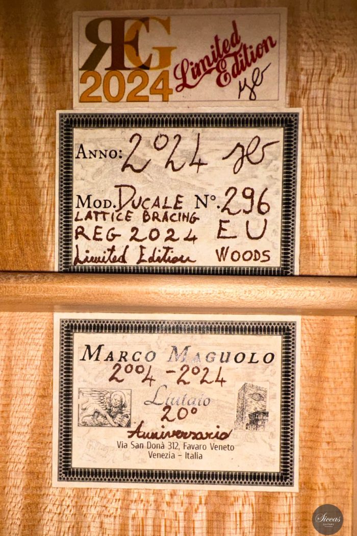 Marco Maguolo 20th Anniversary No. 296 REG 1