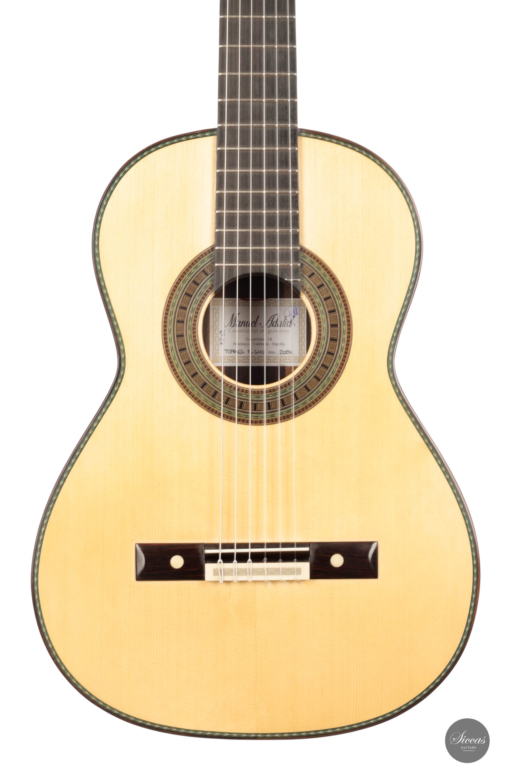 Manuel Adalid - 2024 Torres No. 27 64 cm at SICCAS GUITARS