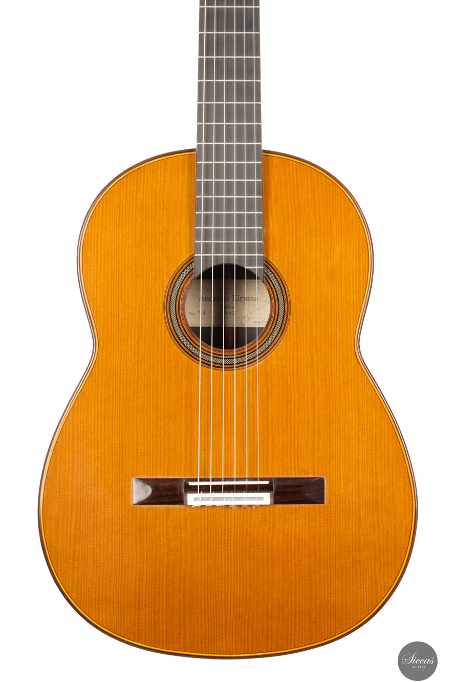 Andreas Kirmse - 2017 Doubletop No. 51 at SICCAS GUITARS