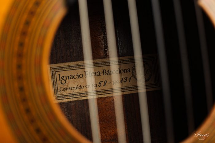 Classical guitar Ignacio Fleta 1958 24