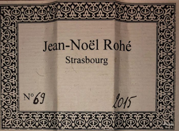 Classical guitar Jean Noel Rohe 2015 25