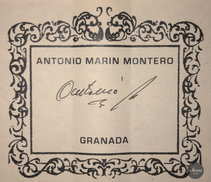Classical guitar Antonio Marin Montero 2015 25