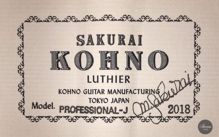 Classical guitar Sakurai 2020 25