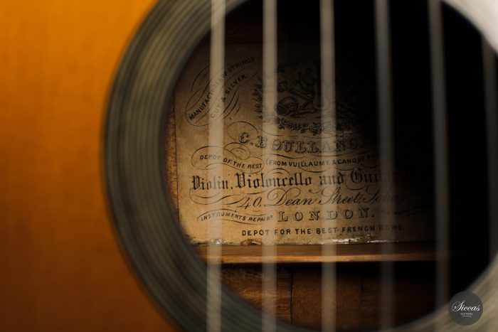 Classical guitar C. Boulangier 1860 22