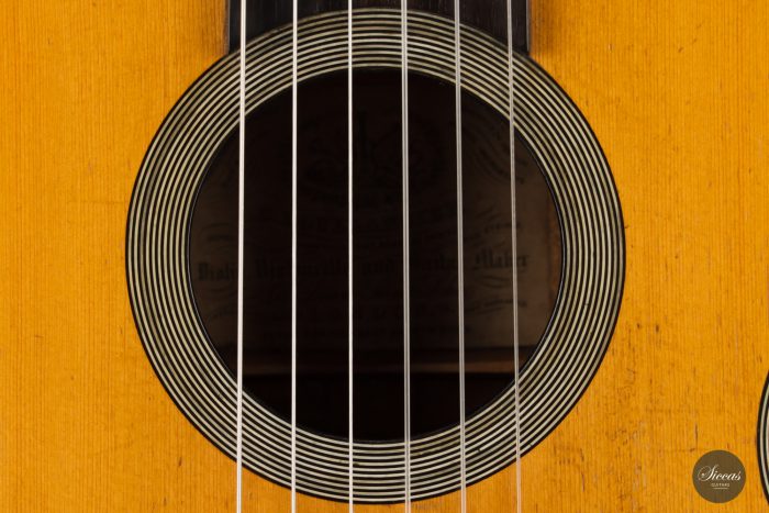 Classical guitar C. Boulangier 1860 4