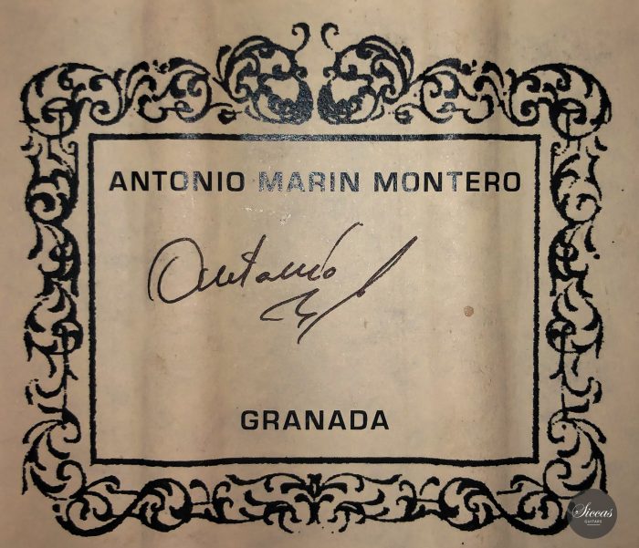 Classical guitar Antonio Marin Montero 2019 25