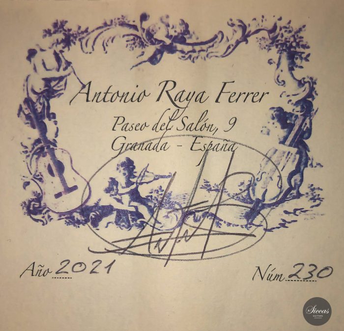 Classical guitar Antonio Raya Ferrer 2021 25