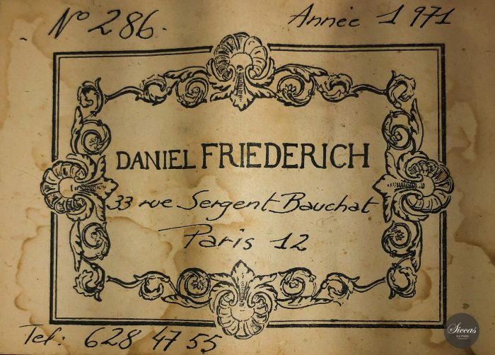 Classical guitar Daniel Friederich 1971 27