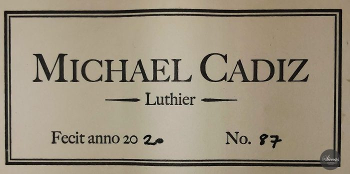 Classical guitar Michael Cadiz 2020 26