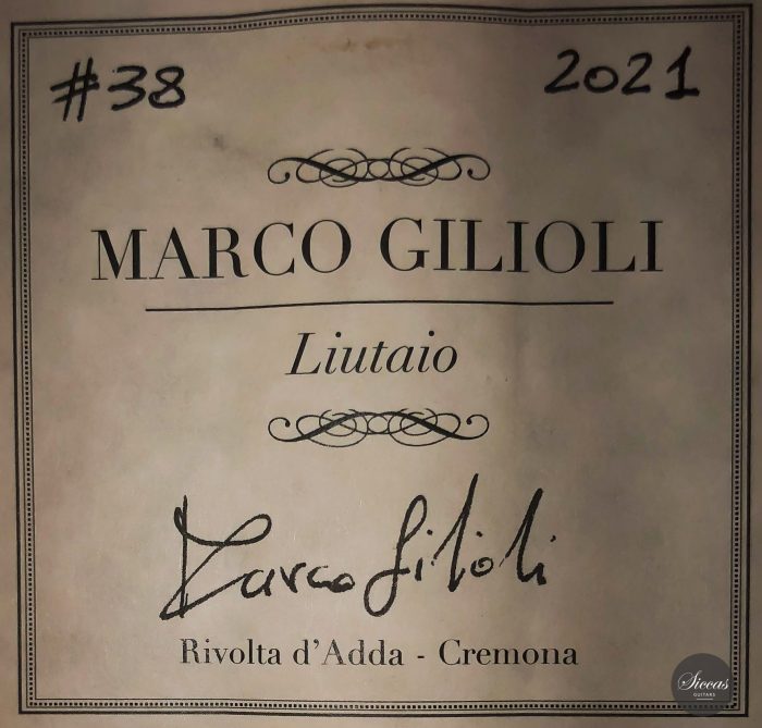 Classical guitar Marco Gilioli 2021 24