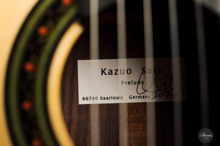 Classical guitar Kazuo Sato Prelude 2021 13