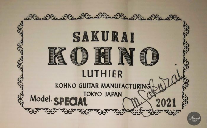 Classical guitar Sakurai Kohno Special 2021 23