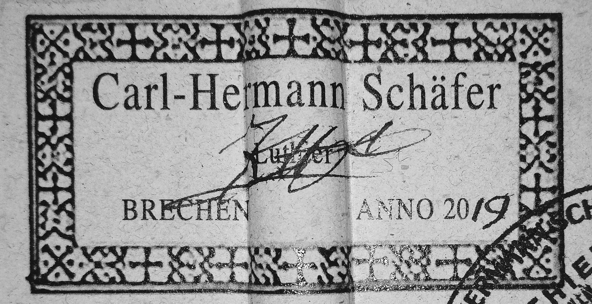 a carl hermann schafer 2019 24102019 label2