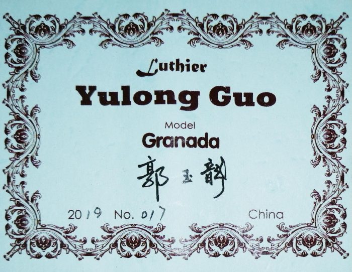 a yulongguo granada 2019 13122019 label