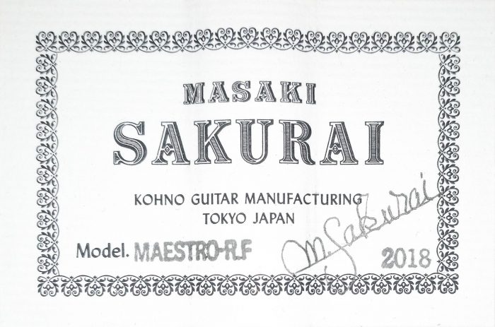 a masakisakurai 2018 10012020 label